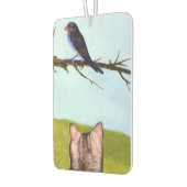 Tabby Cats Talk to Birds カーエアーフレッシュナー (左)