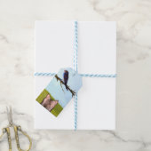 Tabby Cats Talk to Birds ギフトタグ (より糸付き)