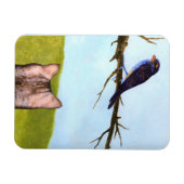 Tabby Cats Talk to Birds マグネット (横)