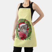 Tabby Christmas Wreath Apron エプロン (インサイチュ)