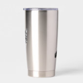 Tabby Glow by Winter Window 保温保冷タンブラー (右面)