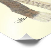 Tabby Kitten Poster フォトプリント (角)