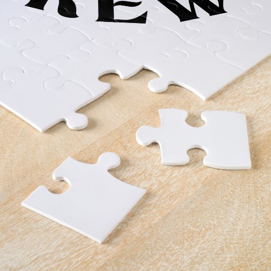 Tabby Witch Brew – Cute Halloween Cat Design ジグソーパズル (側面)