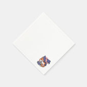 Tabby Witch Brew – Cute Halloween Cat Design スタンダードカクテルナプキン (角)