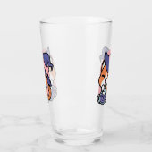 Tabby Witch Brew – Cute Halloween Cat Design タンブラーグラス (左)