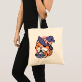 Tabby Witch Brew – Cute Halloween Cat Design トートバッグ (正面(商品))