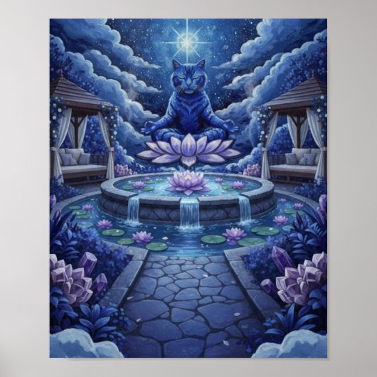 TabbyCatMeditation ポスター (正面)