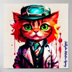 Tabbykin Detective Agencyの「スペンサー」 ポスター