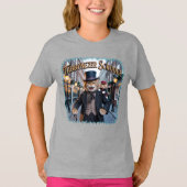 Tabbynezer Scrooge Illustration – Tabby Scrooge Tシャツ (正面)