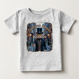 Tabbynezer Scrooge Photographic – Tabby Scrooge ベビーTシャツ