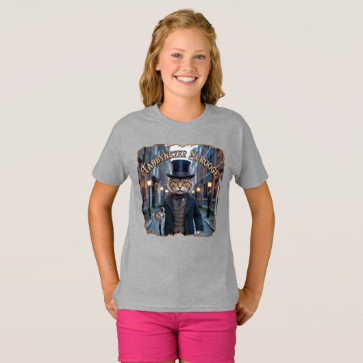 Tabbynezer Scrooge Photographic – Tabby Scrooge Tシャツ (正面フル)