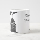 Tabernacle and Gingerbread - Martha's Vineyard ジャンボコーヒーマグカップ (正面)