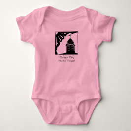 Tabernacle and Gingerbread - Martha's Vineyard ベビーボディスーツ