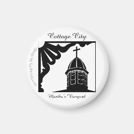 Tabernacle and Gingerbread - Martha's Vineyard マグネット