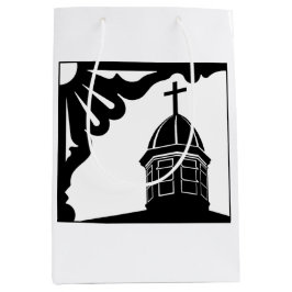 Tabernacle and Gingerbread - Martha's Vineyard ミディアムペーパーバッグ