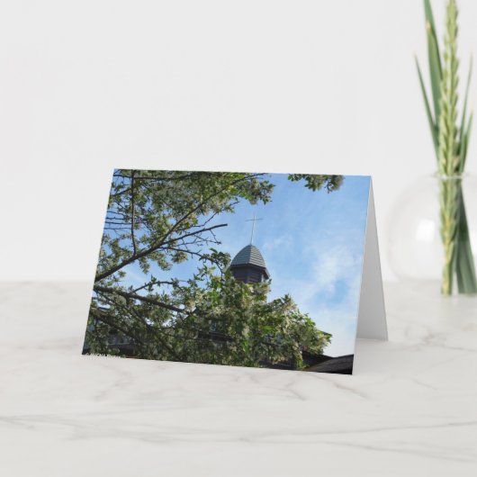 Tabernacle in春- Martha's Vineyard カード (正面)