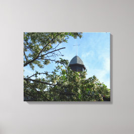 Tabernacle in春- Martha's Vineyard キャンバスプリント