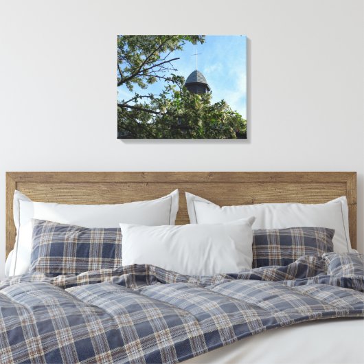 Tabernacle in春- Martha's Vineyard キャンバスプリント (インサイチュ (寝室))