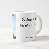 Tabernacle in春- Martha's Vineyard ジャンボコーヒーマグカップ (正面右)