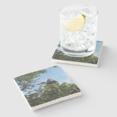 Tabernacle in春- Martha's Vineyard ストーンコースター (横)