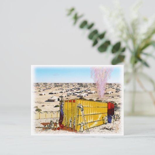 Tabernacle in the Middle，設定 ポストカード (スタンド正面)