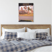 Tabernacle View from the Porch - Martha's Vineyard キャンバスプリント (インサイチュ (寝室))