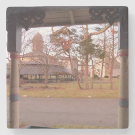 Tabernacle View from the Porch - Martha's Vineyard ストーンコースター