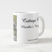 Tabernacle Window Reflection - Martha's Vineyard ジャンボコーヒーマグカップ (正面右)