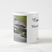 Tabernacle Window Reflection - Martha's Vineyard ジャンボコーヒーマグカップ (正面)