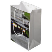 Tabernacle Window Reflection - Martha's Vineyard ミディアムペーパーバッグ (正面アングル)