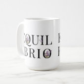 Tabillo (コンフィオリ・ヴィオラ;イタリア) コーヒーマグカップ (正面左)