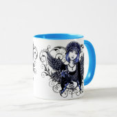 Tabithaの天使大きい15のozのマグ マグカップ (正面右)