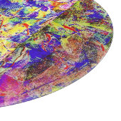 TABLA DE CORTAR, PASAPALERA, QUEOS, EN CRISTAL カッティングボード (角)