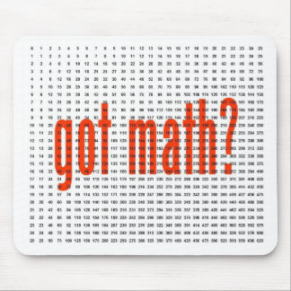 Tabla de Multiplicar 25 X 25明白なFIRME マウスパッド