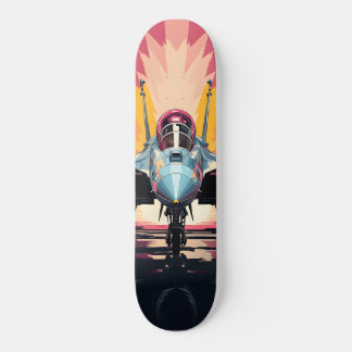 Tabla de Skate Aeronave Interceptora Militar スケートボード