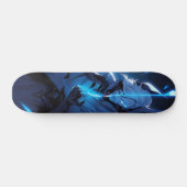 Tabla de Skate Anime Azul con Poderes Mágicos スケートボード (横)