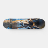 Tabla de Skate Antílope Veloz con Cuernos スケートボード (横)