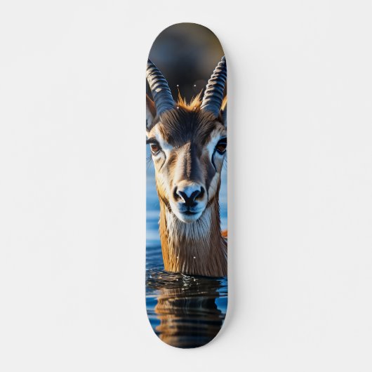Tabla de Skate Antílope Veloz con Cuernos スケートボード (正面)