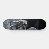 Tabla de Skate Astronauta Caminando en la Luna スケートボード (横)