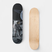 Tabla de Skate Astronauta Caminando en la Luna スケートボード (正面)