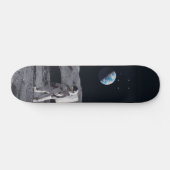 Tabla de Skate Astronauta en la Luna スケートボード (横)