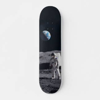 Tabla de Skate Astronauta en la Luna スケートボード