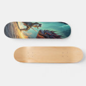 Tabla de Skate Caballero Medieval contra Monstruo スケートボード (横)