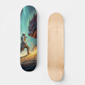 Tabla de Skate Caballero Medieval contra Monstruo スケートボード (正面)