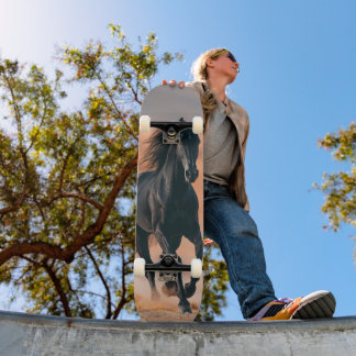 Tabla de Skate Caballo Negro del Desierto スケートボード