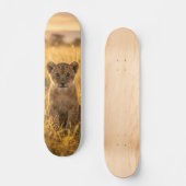 Tabla de Skate Cachorro de León en el Césped スケートボード (正面)