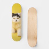 Tabla de skate Cachorro Gato Persa スケートボード (正面)