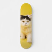 Tabla de skate Cachorro Gato Persa スケートボード (正面)