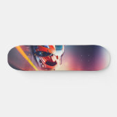 Tabla de Skate Coche Superdeportivo Naranja スケートボード (横)