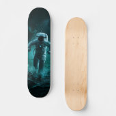 Tabla de Skate Cosmonauta Corriendo en un Planeta スケートボード (正面)
